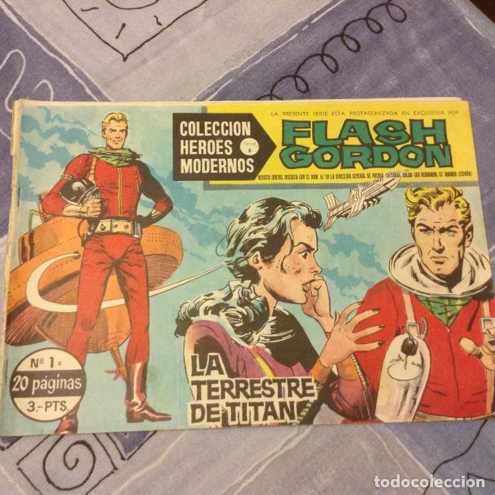 Tebeos: FLASH GORDON LA TERRESTRE DE TITAN, FASCICULO N&ordm; 1 - Foto 1