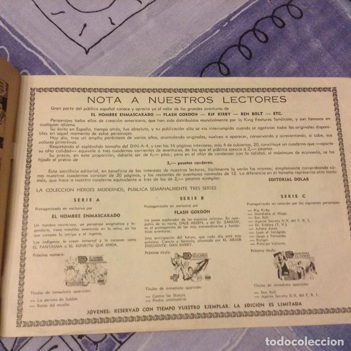 Tebeos: FLASH GORDON LA TERRESTRE DE TITAN, FASCICULO N&ordm; 1 - Foto 4