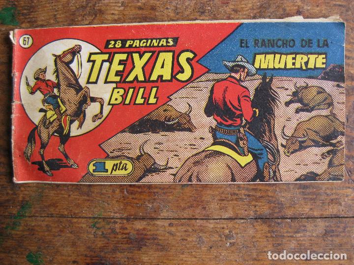 Tebeos: TEXAS BILL - HISPANO AMERICANA - N&ordm;67 - Foto 1