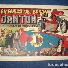 Tebeos: HOMBRE ENMASCARADO 34: EN BUSCA DEL BARÓN DANTON, 1941, BUEN ESTADO. Lote 78521901