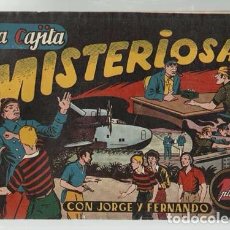 Tebeos: JORGE Y FERNANDO 79: LA CAJITA MISTERIOSA, 1941, HISPANO AMERICANA, MUY BUEN ESTADO.