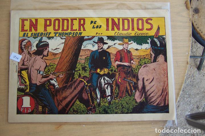 Tebeos: HISPANO AMERICANA,- A.P.J. SHERIFF THOMPSON N&ordm; 6- EN PODER DE LOS INDIOS - Foto 1
