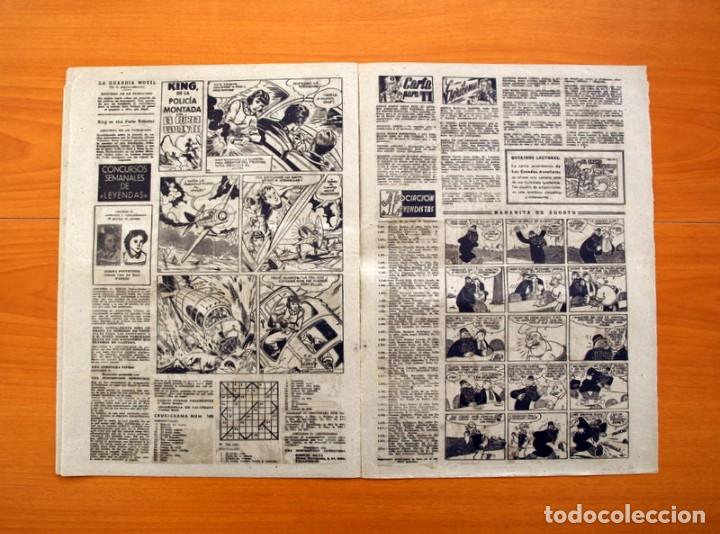 Tebeos: Leyendas, Semanario Juvenil, nº 169 - Editorial Hispano Americana 1944 - Tamaño 37x27 - Foto 4 - 97859615