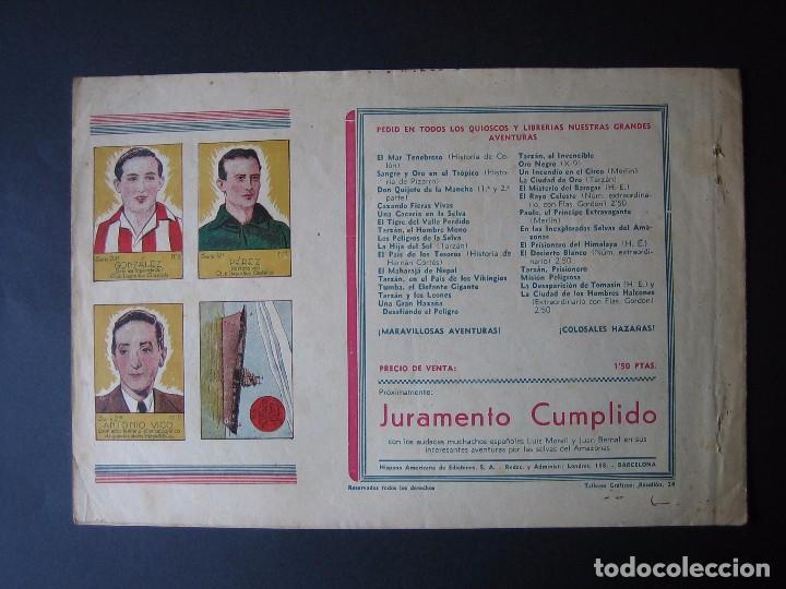 Tebeos: MERL&Iacute;N N&ordm; 3 (HISPANO AMERICANA DE EDICIONES,1942) - Foto 2