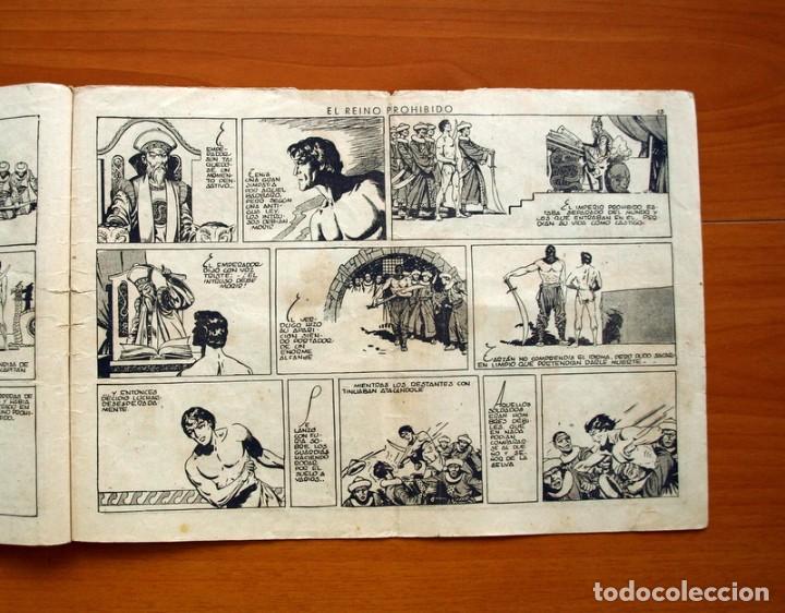 Tebeos: Tarzán - nº 12, El reino prohibido - Editorial Hispano Americana 1942 - Tamaño 215x31 - Foto 5 - 98107419