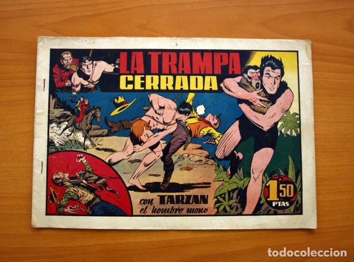 TARZÁN - Nº 19, LA TRAMPA CERRADA - EDITORIAL HISPANO AMERICANA 1942 - TAMAÑO 21'5X31 (Tebeos y Comics - Hispano Americana - Tarzán)