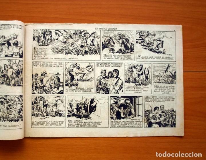 Tebeos: Tarzán - nº 19, La trampa cerrada - Editorial Hispano Americana 1942 - Tamaño 215x31 - Foto 4 - 98108399