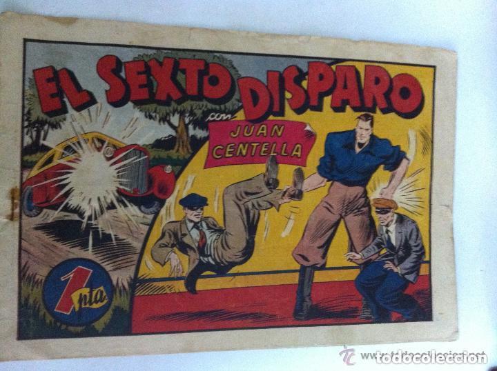 Tebeos: juan centella - el sexto disparo- (bien) - Foto 1