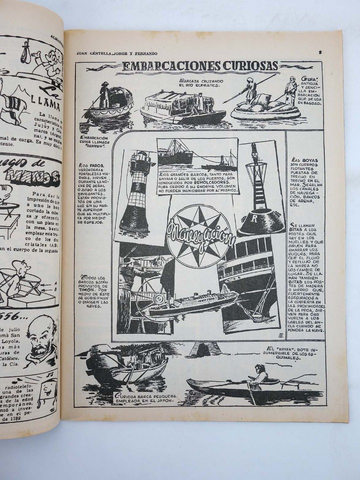 Tebeos: ALMANAQUE JUAN CENTELLLA / JORGE Y FERNANDO 1947 REEDICIÓN FACSIMIL (vvaa) Comic MAM, 1988. OFRT - Foto 3 - 165719537