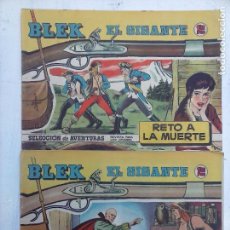 Tebeos: BLEK EL GIGANTE ORIGINALES NºS - 118,123 EDI. TORAY 1956