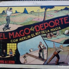 Tebeos: COMIC MERLIN EL REY DE LA MAGIA - HISPA.AMER. DE EDIC. 1944 ORIGINAL (M-2)