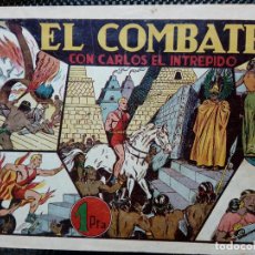 Tebeos: COMIC CARLOS EL INTREPIDO - ORIGINAL - EDC. HISP.AMER. 1942 (M-2). Lote 121766267