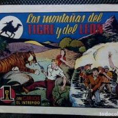 Tebeos: COMIC CARLOS EL INTREPIDO - ORIGINAL - EDC. HISP.AMER. 1942 (M-2)