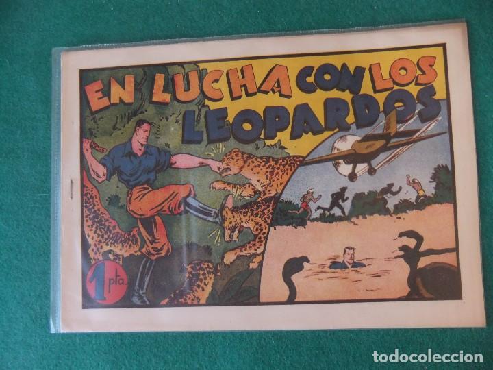 Tebeos: JUAN CENTELLA EN LUCHA CON LOS LEOPARDOS HISPANO AMERICANA - Foto 1