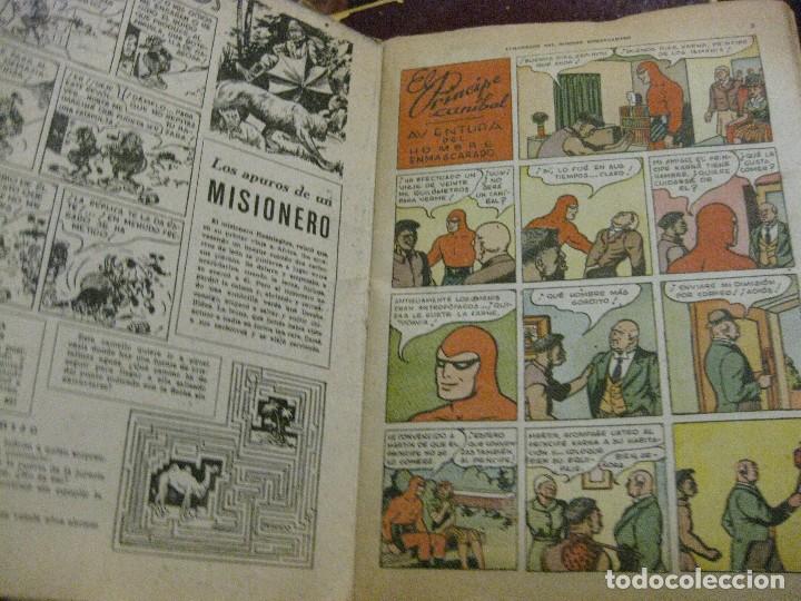 Tebeos: almanaque el hombre enmascarado 1947. hispanoamericana de ediciones .tapas duras original - Foto 2 - 128784107