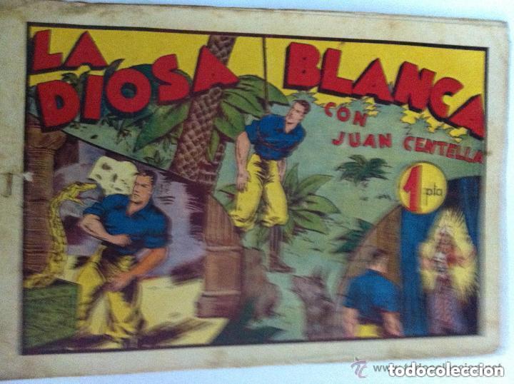 Tebeos: juan centella - la diosa blanca - usado - Foto 1
