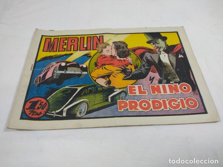 Tebeos: Merl&iacute;n.El ni&ntilde;o prodigio. - Foto 1