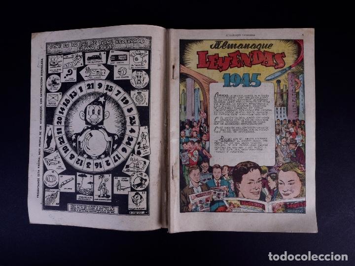 Tebeos: ALMANAQUE DE LEYENDAS 1945 - Foto 2