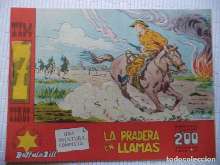 Tebeos: TIM 7 TIROS LA PRADERA EN LLAMAS - Foto 1