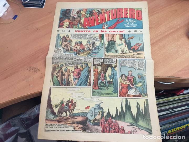 Tebeos: AVENTURERO N&ordm; 66 (HISPANO-AMERICANA) (COM16) - Foto 1