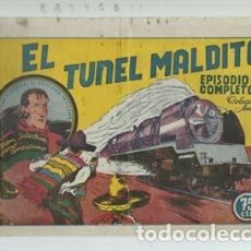Tebeos: JUAN CENTELLA 2: EL TUNEL MALDITO, 1940, HISPANO AMERICANA, BUEN ESTADO