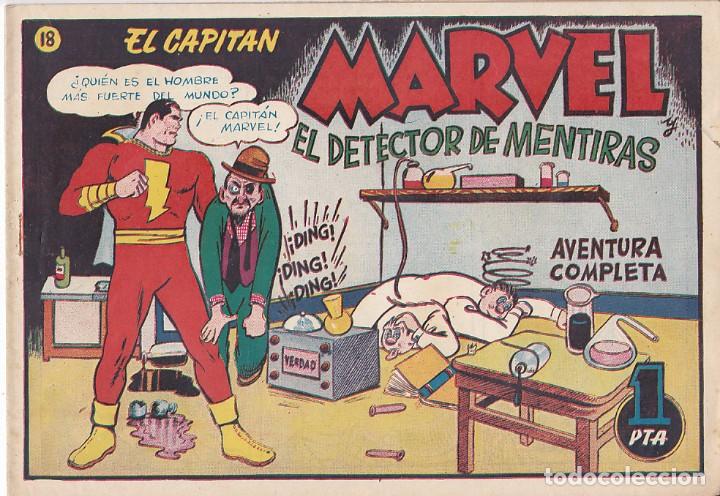 Tebeos: COMIC COLECCION EL CAPITAN MARVEL N&ordm; 18 - Foto 1