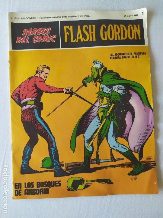 Tebeos: FLASH GORDON BURULAN - Foto 1
