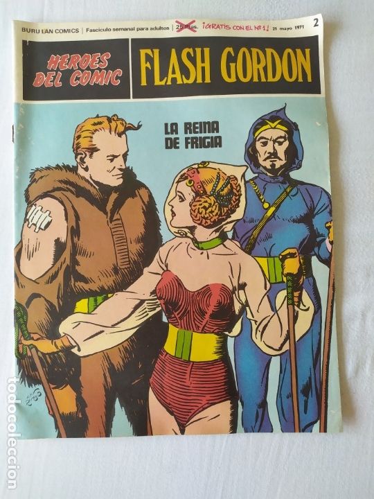 Tebeos: FLASH GORDON BURULAN   2 - Foto 1