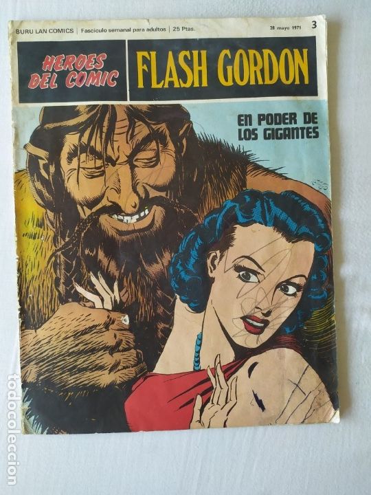 Tebeos: FLASH GORDON BURULAN  3 - Foto 1
