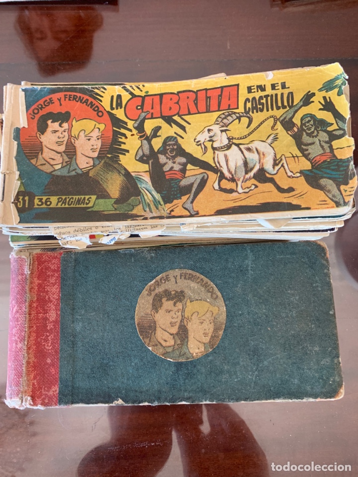 Tebeos: Lote c&oacute;mics JORGE Y FERNANDO - 70 ejemplares - Foto 2