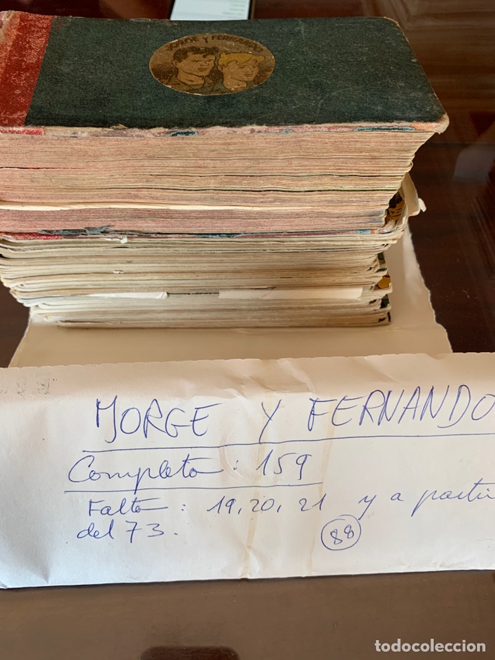 Tebeos: Lote c&oacute;mics JORGE Y FERNANDO - 70 ejemplares - Foto 1