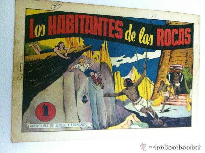 Tebeos: los habitantes de las rocas (usado) - Foto 1