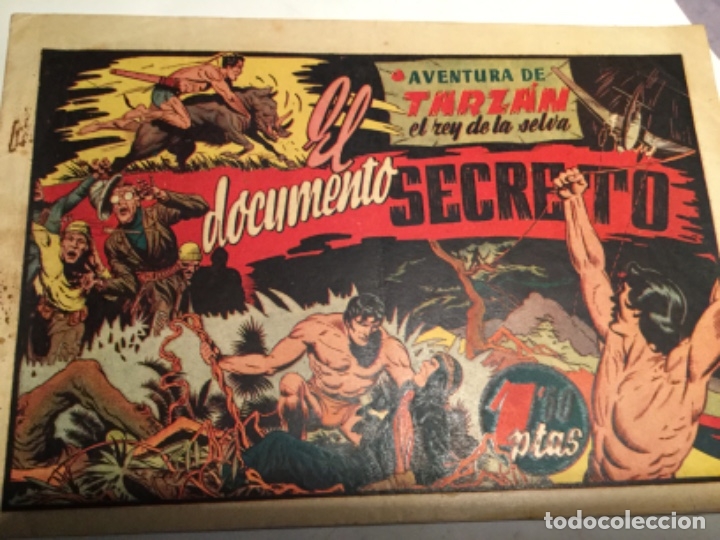 Tebeos: tarzan - el documento secreto - Foto 1