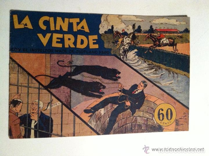 Tebeos: inspector wade - la cinta verde- completamente nuevo - Foto 1