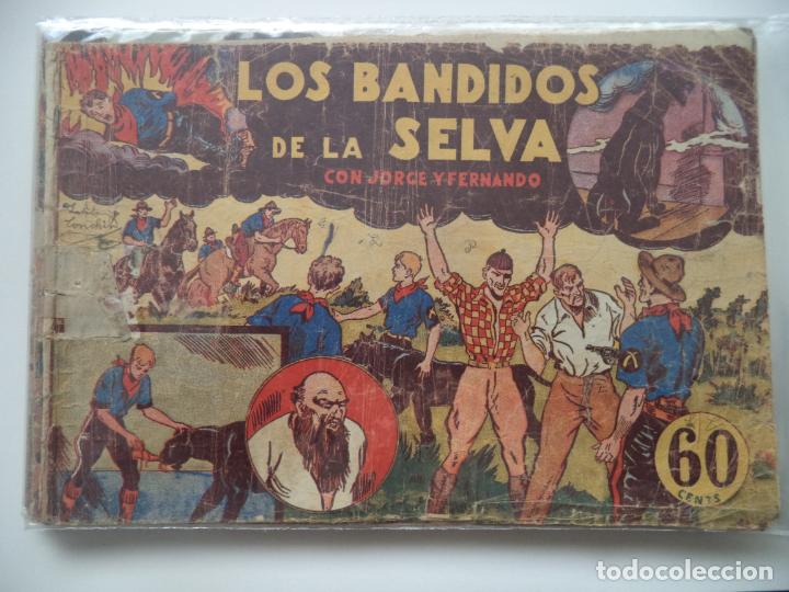Tebeos: LOS BANDIDOS DE LA SELVA ORIGINAL - Foto 1