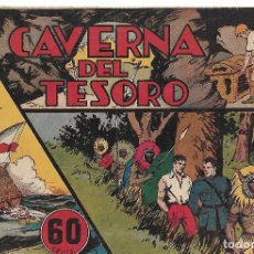 Tebeos: JORGE Y FERNANDO - LA CAVERNA DEL TESORO - ORIGINAL. Lote 194504128