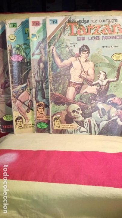 Tebeos: TARZAN DE LOS MONOS - 10 n&uacute;meros . - Foto 1
