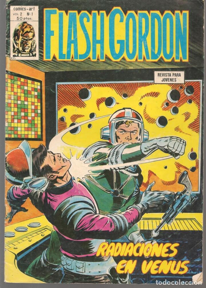 Tebeos: FLASH GORDON. VOL.2. N&ordm; 1. COMICS ART. (C/A34) - Foto 1