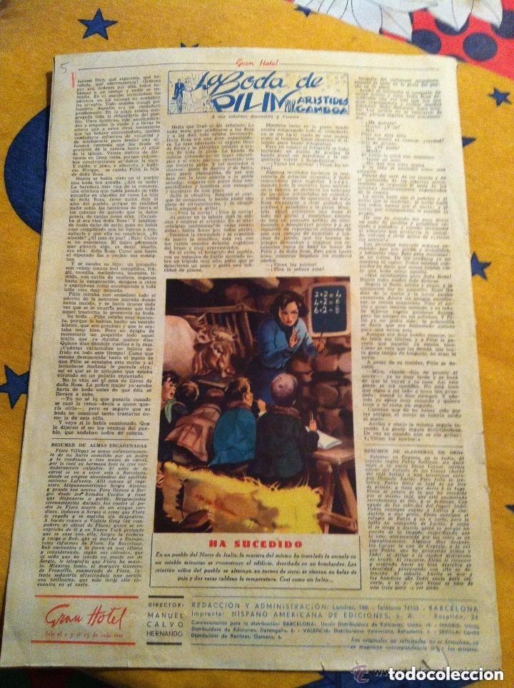 Tebeos: gran hotel .n&ordm;. 1 -a&ntilde;o 1947 - Foto 2