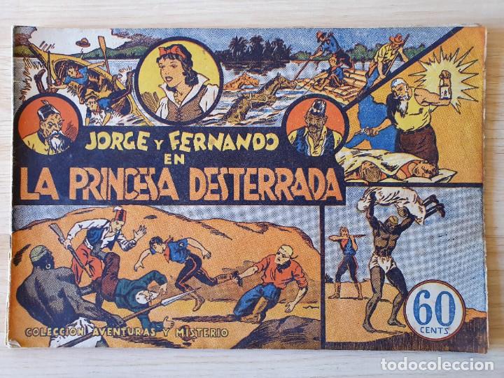 Tebeos: JORGE Y FERNANDO - N&ordm; 2- LA PRINCESA DESTERRADA - Foto 1