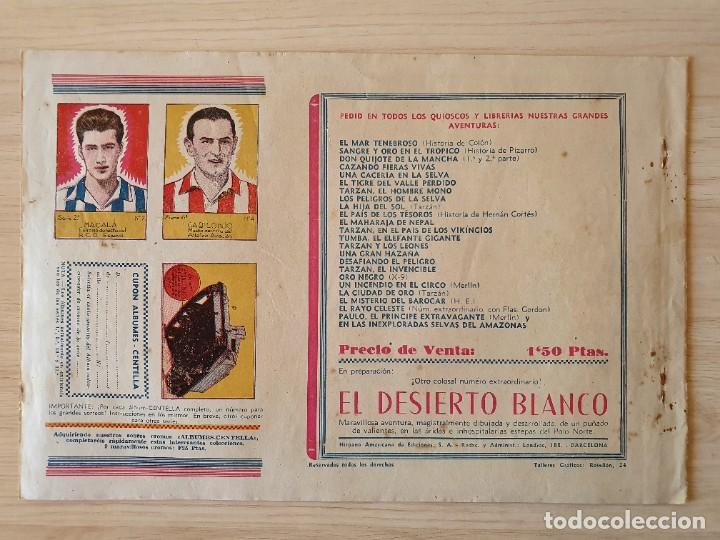 Tebeos: EL HOMBRE ENMASCARADO - EL PRISIONAERO DEL HIMALAYA - Nº 14 - Hispano Americana - ORIGINAL AÑOS 40 - Foto 3 - 220357086