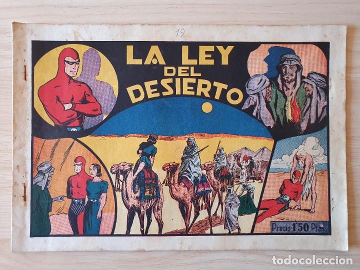 Tebeos: EL HOMBRE ENMASCARADO - LA LEY DEL DESIERTO - Nº 19 - Hispano Americana - ORIGINAL AÑOS 40 - Foto 1 - 220357976