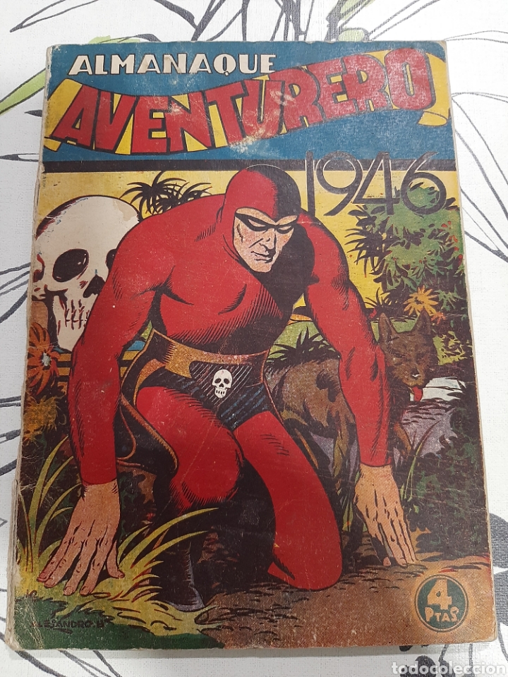 Tebeos: Almanaque de el Aventurero para 1946 - Foto 1