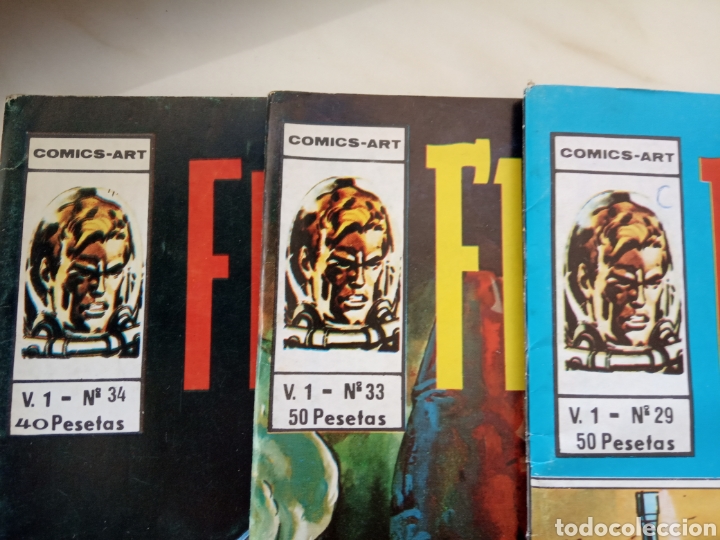 Tebeos: Lote 23 tebeos de Flash Gordon, V&eacute;rtice copyright 1973 - Foto 4