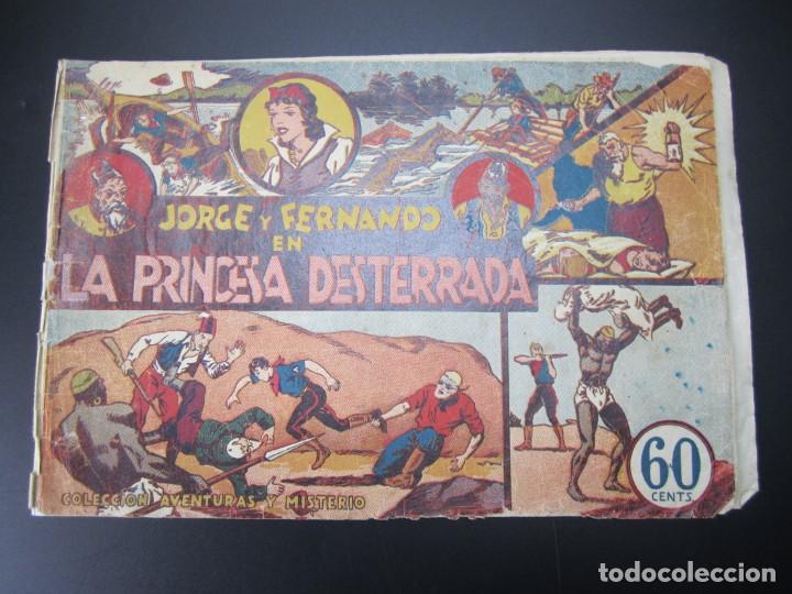 JORGE Y FERNANDO (1940, HISPANO AMERICANA) 2 · 1940 · LA PRINCESA DESTERRADA (Tebeos y Comics - Hispano Americana - Jorge y Fernando)