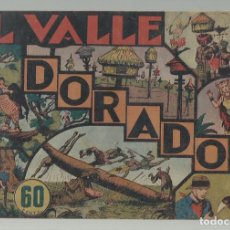 Tebeos: JORGE Y FERNANDO 16: EL VALLE DORADO, 1942, HISPANO AMERICANA, BUEN ESTADO