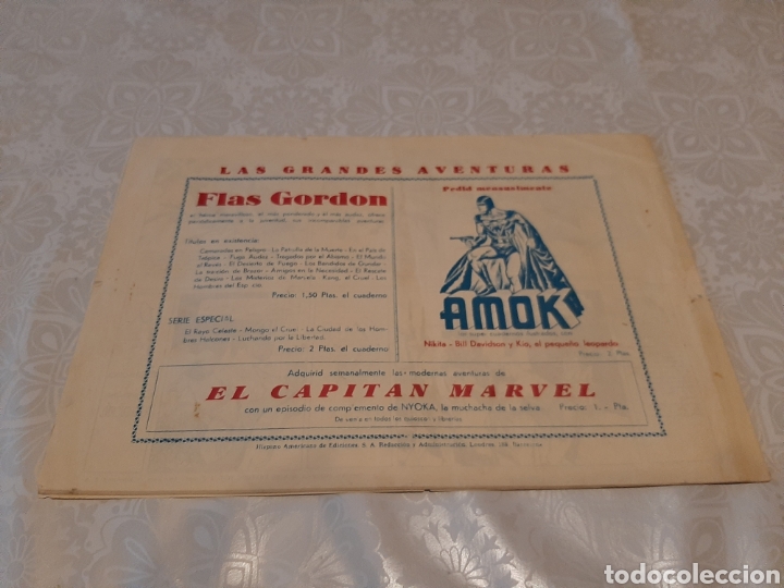 Tebeos: Flas Gordon , lucha at&oacute;mica, Hispanoamericana - Foto 2