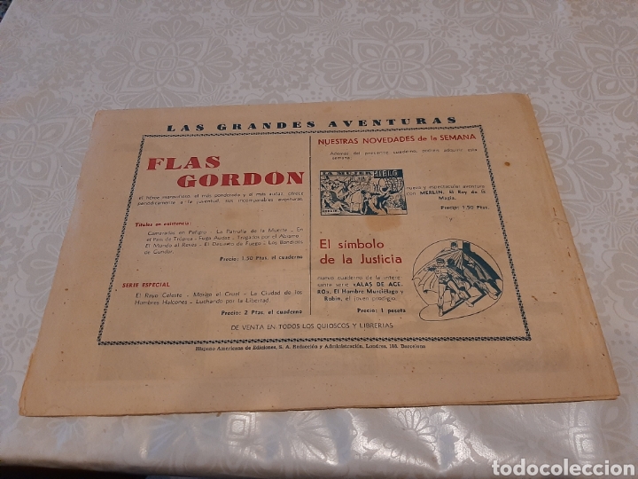 Tebeos: Flas Gordon, La traici&oacute;n de Brazor, Hispanoamericana - Foto 2