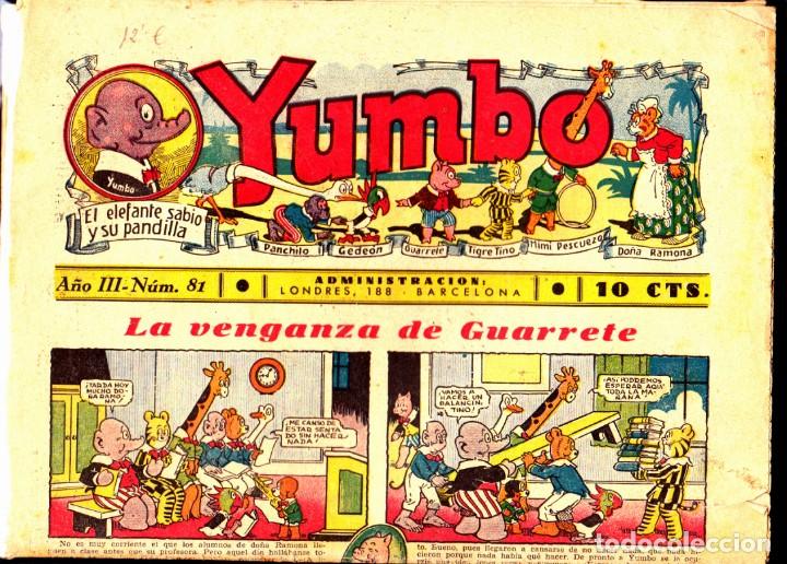 Tebeos: COMIC COLECCION YUMBO N&ordm; 81 - Foto 1