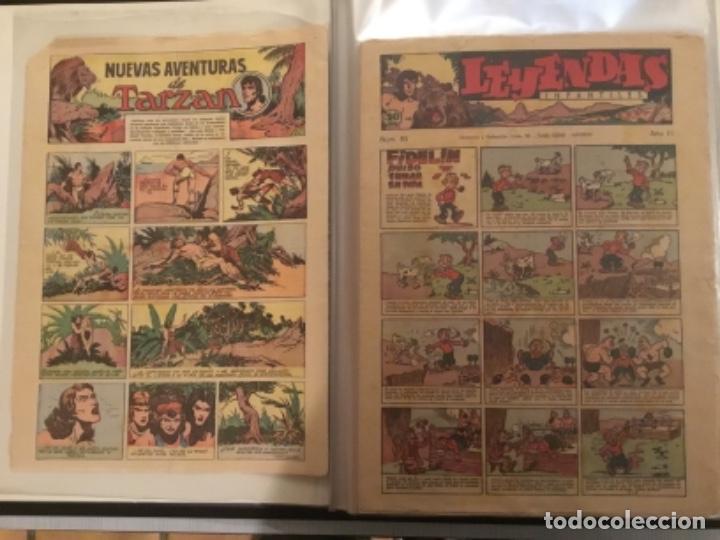 Tebeos: Comic Leyendas infantiles Hispano americana ORIGINAL Completa 99 fasciculos del 84 al 182 ultimo - Foto 2 - 277623773